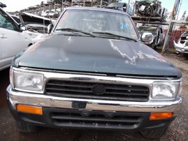 1995 TOYOTA 4RUNNER SR5 GREEN 3.0L AT 2WD Z18075